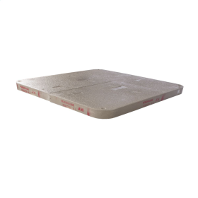 Quazite PG2436HH0017 Polymer Concrete 24x36x3 In. "ELECTRIC" Two-Piece Underground Box Cover,  Tier 22, Includes Bolts