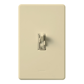 Lutron AY2-LFSQ-IV Ariadni 3-Speed Fan Control and SP Dimmer, Preset, Ivory