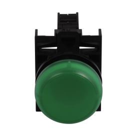 Cutler-Hammer M22-L-G-G Flush Pushbutton with Green Indicating Light, 12-30 VAC/VDC, NEMA 4X and 13