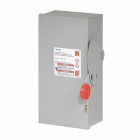 Cutler-Hammer DH221NGK 30A 2-Pole Heavy Duty Fusible Safety Switch with Neutral, 240V, NEMA 1