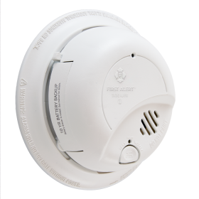 BRK 9120LBL First Alert 120V AC/DC Hardwired Ionization Smoke Alarm with 10-Year Sealed Lithium Battery Backup