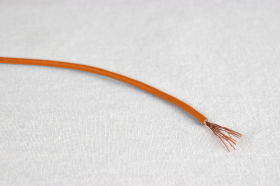 16 TFFN Orange Stranded Copper Thermoplastic High Heat-Resistant Nylon Coated 500 Ft. Reel