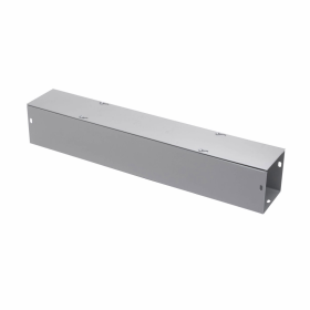 B-Line 121224 G NK Straight Section Lay-In Wireway, 24 in L x 12 in W x 12 in H, Screw Cover, Steel