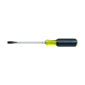 Klein Tools 602-8 3/8-Inch Keystone Tip Screwdriver, Cushion Grip, 8-Inch