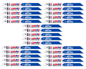 Lenox 20487 B818R 8" X 3/4" 18TPI Metal Blades Bi-Metal 25-Pack,