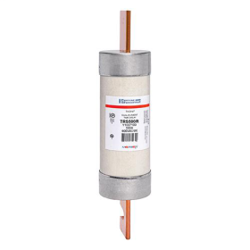 Mersen TRS500R Current Limiting Time Delay Fuse, 500 A, 600 VAC/300 VDC, 200/20 kA, Class RK5, Cylindrical Body