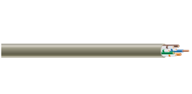 Southwire 96263-46-09 Gray Cat 5e Non-Plenum CMR Riser Cable 300 VAC (4 Pair) 24 AWG Solid Bare Copper Conductors 1000 ft Pull Box