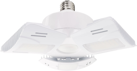 Satco S13118 LED HID Corncob-Style Adjustable Utility Light, 60 Watts, Medium E26 Base, 5880 Lumens, Cool White