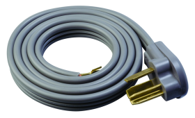 Southwire 09126-88-09 3-Wire Pigtail Dryer Cord 6' 10/3 30A