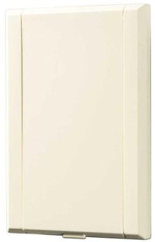 Broan 330ALM Inlet Cover, 5-3/16 x 3-1/2 x 1/2 In., Almond