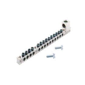 Cutler-Hammer GBK1420 Ground Bar Kit 14 Terminals With 2/0AWG Lug For Use With CH/BR Series Loadcenter