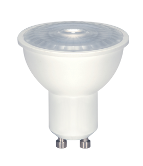 Satco S9383 MR16 LED Lamp, 6.5 Watts, Bi-Pin GU10 Base, 500 Lumens, Dimmable, Warm White