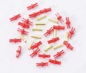 Wago 811-612 Coupling Kit For 12 Poles; Red