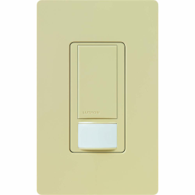 Lutron MS-OPS2-IV Maestro Occupancy/Vacancy Sensor LED+ Dimmer, 120 VAC, 2A Switch, 240W Max, Ivory